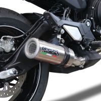 GPR pot echappement compatible avec  Cf Moto 700 CL-X Heritage  2022-2024, M3 Inox , Échappement légal, homologué,silencieux avec db killer amovible et tuyau de liaison spécifique 