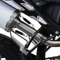 GPR pot echappement compatible avec  Aprilia Rx 125 2021-2024, Furore Evo4 Poppy, Échappement légal, homologué,silencieux avec catalyseur, db killer amovible et tuyau de liaison spécifique 