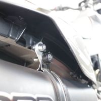 GPR pot echappement compatible avec  Aprilia Rx 125 2021-2024, Furore Evo4 Poppy, Échappement légal, homologué,silencieux avec catalyseur, db killer amovible et tuyau de liaison spécifique 