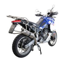 GPR pot echappement compatible avec  Bmw R 1200 Gs -Adventure 2013-2016, Dual Inox, Échappement légal, homologué,silencieux avec db killer amovible et tuyau de liaison spécifique 