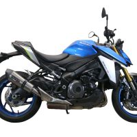 GPR pot echappement compatible avec  Suzuki Gsx-S 1000 GT 2021-2024, GP Evo4 Titanium, Échappement légal, homologué,silencieux avec db killer amovible et tuyau de liaison spécifique 