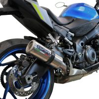 GPR pot echappement compatible avec  Suzuki Gsx-S 1000 F  2015-2016, M3 Inox , Échappement légal, homologué,silencieux avec db killer amovible et tuyau de liaison spécifique 