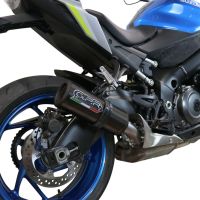 GPR pot echappement compatible avec  Suzuki Gsx-S 1000  2021-2024, M3 Black Titanium, Échappement légal, homologué,silencieux avec db killer amovible et tuyau de liaison spécifique 