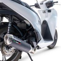 GPR pot echappement compatible avec  Honda SH 125 2024-2025, Pentascooter, Silencieux homologué pour bruit, échappement complet avec catalyseur et db killer 