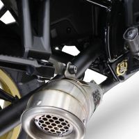 GPR pot echappement compatible avec  Honda Cmx 1100 Rebel 2021-2024, Powercone Evo, Échappement légal, homologué,silencieux avec db killer amovible et tuyau de liaison spécifique 