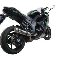 GPR pot echappement compatible avec  Kawasaki Ninja 1000 Sx 2021-2024, M3 Inox , Pot échappement racing, avec les tuyaux de liaison, article sans homologation 