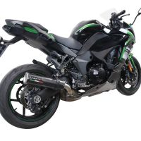 GPR pot echappement compatible avec  Kawasaki Ninja 1000 Sx 2021-2024, M3 Poppy , Pot échappement racing, avec les tuyaux de liaison, article sans homologation 