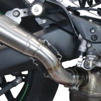 GPR pot echappement compatible avec  Kawasaki Ninja 1000 Sx 2020-2020, Powercone Evo, Échappement légal, homologué,silencieux avec db killer amovible et tuyau de liaison spécifique 