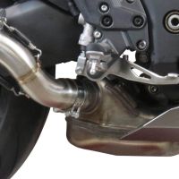 GPR pot echappement compatible avec  Kawasaki Ninja 1000 Sx 2020-2020, Gpe Ann. Black titanium, Échappement légal, homologué,silencieux avec db killer amovible et tuyau de liaison spécifique 