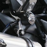 GPR pot echappement compatible avec  Kawasaki Ninja 1000 Sx 2020-2020, Gpe Ann. Black titanium, Échappement légal, homologué,silencieux avec db killer amovible et tuyau de liaison spécifique 