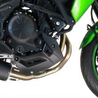 GPR pot echappement compatible avec  Kawasaki Versys 650 2021-2022, Powercone Evo, Pot d'échappement complet racing, compris de collecteur et db killer amovible, sans homologation 