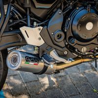 GPR pot echappement compatible avec  Kawasaki Z 650 RS 2021-2023, M3 Inox , Silencieux homologué pour bruit, échappement complet avec catalyseur et db killer 