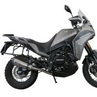 GPR pot echappement compatible avec  Moto Morini X-CAPE 650 2021-2024, GP Evo4 Titanium, Pot échappement homologué et légal, silencieux avec mi-collecteur, db killer amovible et catalyseur 