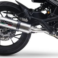 GPR pot echappement compatible avec  Moto Morini Seiemmezzo Str 2022-2024, M3 Inox , Pot échappement homologué et légal, silencieux avec mi-collecteur, db killer amovible et catalyseur 