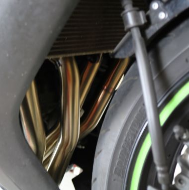 GPR pot echappement compatible avec  Kawasaki Ninja 1000 Sx 2021-2024, Decatalizzatore, Suppresseur de cataliseu, décatalyseurr, article sans homologation 