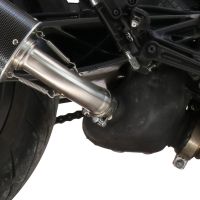 GPR pot echappement compatible avec  Ktm Rc 390 2022-2024, GP Evo4 Titanium, Échappement légal, homologué,silencieux avec db killer amovible et tuyau de liaison spécifique 