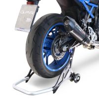 GPR pot echappement compatible avec  Suzuki Gsx-8R 2022-2024, GP Evo4 Poppy, Homologué et légal, système d'échappement complet avec catalyseur et db killer amovible 