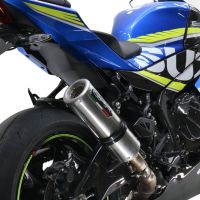 GPR pot echappement compatible avec  Suzuki Gsx-R 1000 - 1000 R  2021-2024, M3 Inox , Pot échappement racing, avec les tuyaux de liaison, article sans homologation 