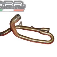 GPR pot echappement compatible avec  Suzuki Sv 650 A  2016-2020, Trioval, Échappement légal, homologué,silencieux avec db killer amovible et tuyau de liaison spécifique 