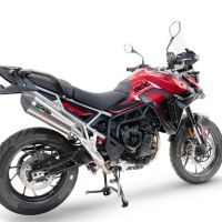 GPR pot echappement compatible avec  Triumph Tiger 900 GT / Pro / Rally Pro 2024-2025, GP Evo4 Titanium, Échappement légal, homologué,silencieux avec db killer amovible et tuyau de liaison spécifique 