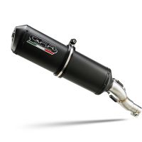 GPR pot echappement compatible avec  Kawasaki Versys 650 2006-2014, Ghisa , Échappement légal, homologué,silencieux avec db killer amovible et tuyau de liaison spécifique 